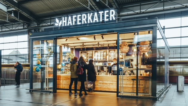 Katjes Greenfood verkauft Haferkater-Anteile - Haferkater-Store im Bahnhof Ostkreuz in Berlin - Quelle: Haferkater